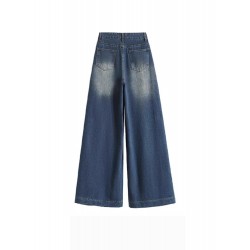 Womens Full Length Jeans Blue Pants S L XL XXL 