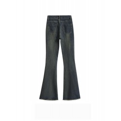 Womens Full Length Jeans Pants Light Blue Trousers S L XL XXL 