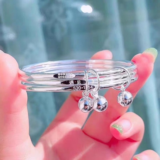Fashion 999 Silver Jewelry Bracelets For Women