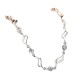 Fashion Jewelry Silver Red Bracelets For Womens
