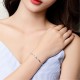 Fashion Jewelry Silver Red Bracelets For Womens