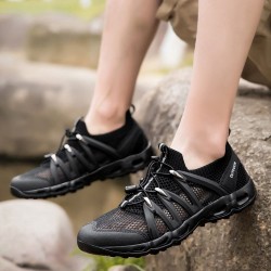 Best breathable Mens All Black Hiking Shoes