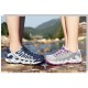 Best breathable Mens And Women Deep Blue Grey Hiking Footwear