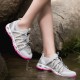 Best breathable Mens And Women Grey Pink Hiking Shoes