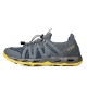 Best breathable Mens And Women Grey Yellow Hiking Shoes