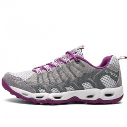 Best breathable Womens Grey Purple Hiking Footwear