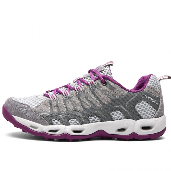 Best breathable Womens Grey Purple Hiking Footwear