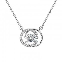 Jewelry Silver Necklace Gift For Women