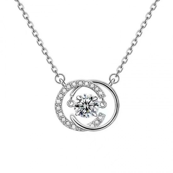 Jewelry Silver Necklace Gift For Women