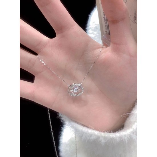 Jewelry Silver Necklace Gift For Women