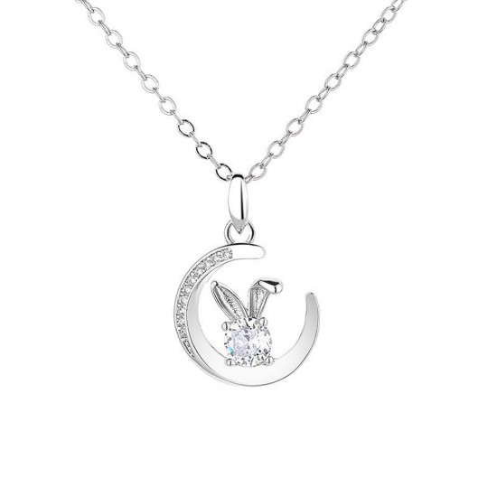 Jewelry Silver Pendant Gift For Women Necklace