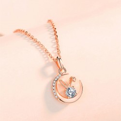 Jewelry Silver Pendant Gift For Women Necklace