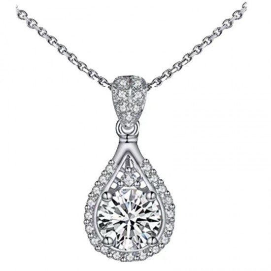 Womens Jewelry Silver Pendant Charms Necklace