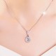 Womens Jewelry Silver Pendant Charms Necklace