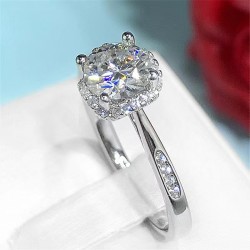 Gift Jewelry Girlfriend Silver Rings For Women And Men
