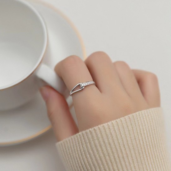 Gift Jewelry Girlfriend Silver Rings For Women