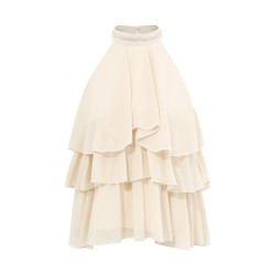 Summer Loose And Thin Short Chiffon Shirt