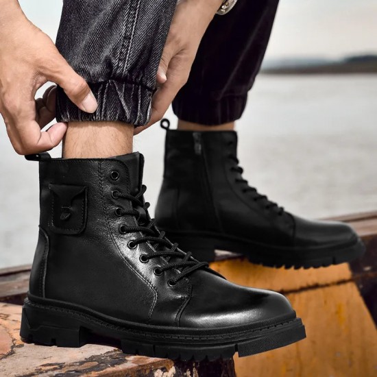 Black Boots For Men And Women