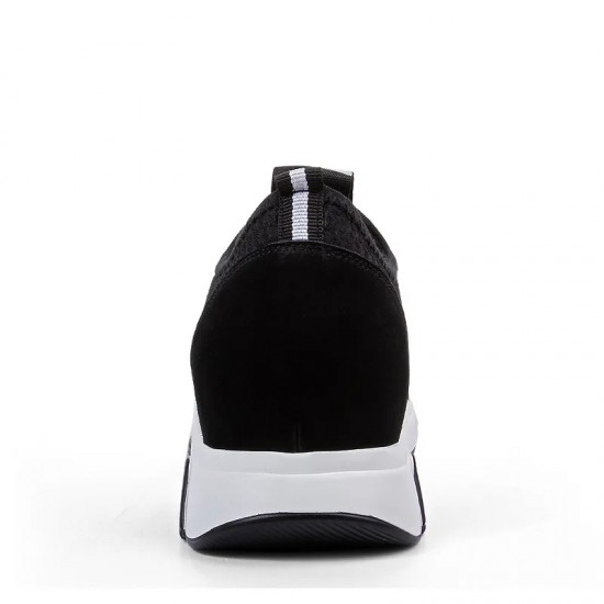 Black White Casual Shoes For Women And Men Sneakers 