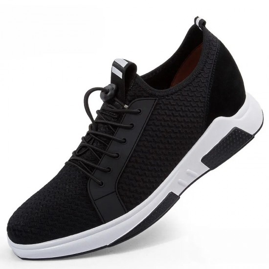 Black White Casual Shoes For Women And Men Sneakers 