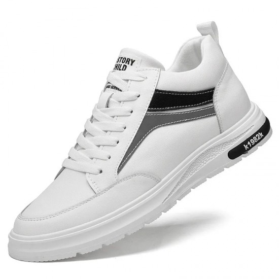 White Black Sneakers For Women And Men Casual Shoes