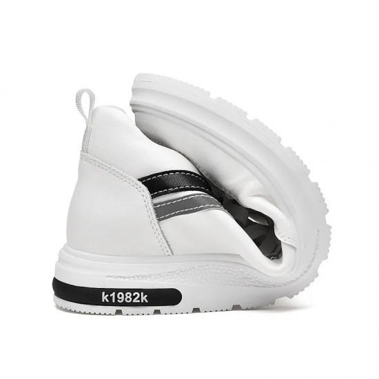 White Black Sneakers For Women And Men Casual Shoes