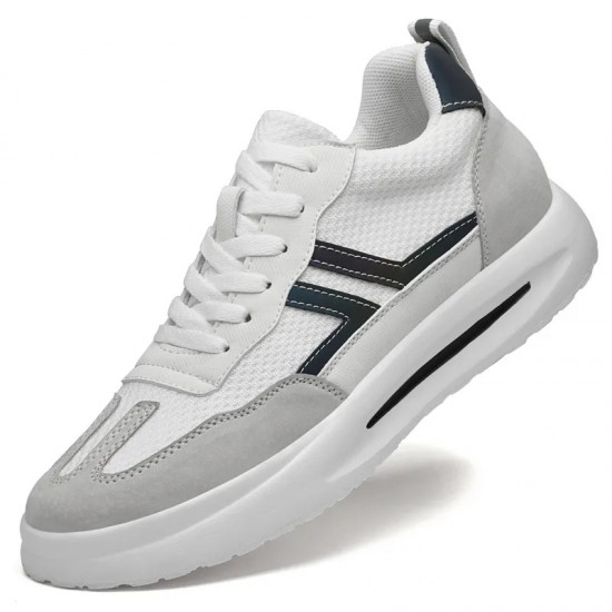 White Grey Black Sneakers For Women And Men Casual Shoes