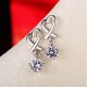 Gift Silver Earring For Woman Jewelry