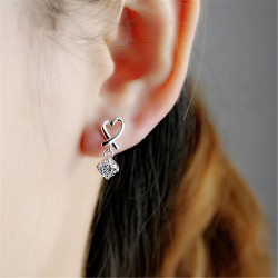 Gift Silver Earring For Woman Jewelry