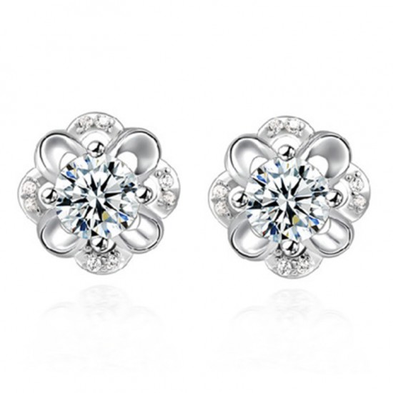 Gift Silver Earring For Womens Jewelry