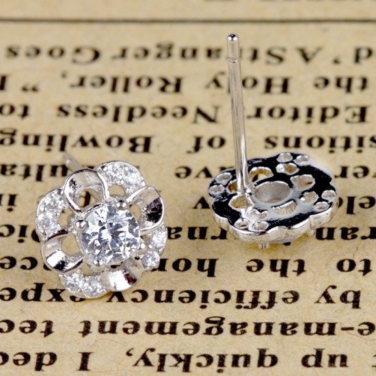 Gift Silver Earring For Womens Jewelry
