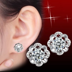 Gift Silver Earring For Womens Jewelry